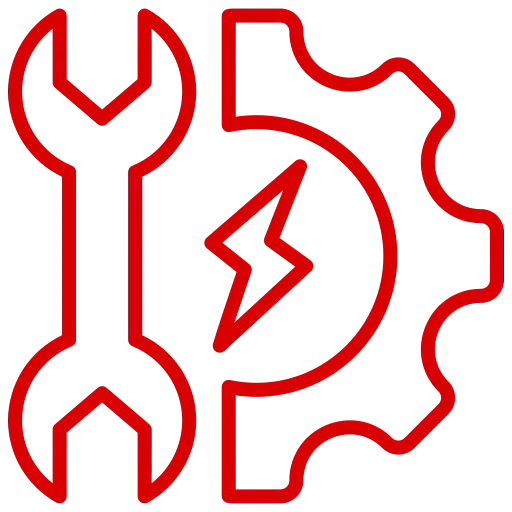 Icone dépannage électrique