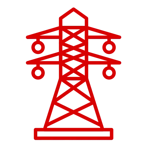 Icone réseau électrique