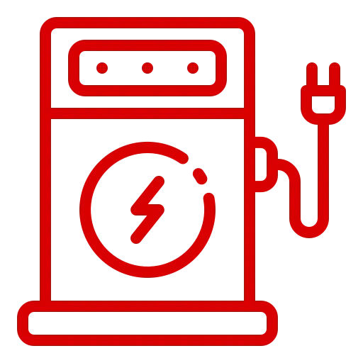 Icone borne de recharge