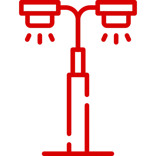 Icone eclairage public